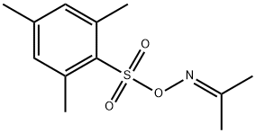 丙酮-O-(2,4,6-三甲基苯磺酰)肟 结构式