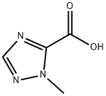 1-甲基-1H-1,2,4 - 三唑-5 - 羧酸 结构式