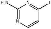 2-氨基-4-碘嘧啶 结构式