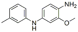 p-Phenylenediamine, 2-methoxy-N4-m-tolyl- 结构式