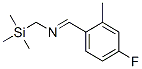 Methanamine, N-[(4-fluoro-2-methylphenyl)methylene]-1-(trimethylsilyl)- (9CI) 结构式
