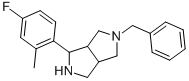 5-BENZYL-1-(4-FLUORO-2-METHYL-PHENYL)-OCTAHYDRO-PYRROLO[3,4-C]PYRROLE 结构式