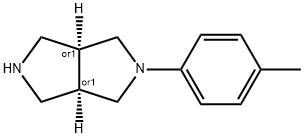 2-对-甲苯基八氢吡咯并[3,4-C]吡咯 结构式