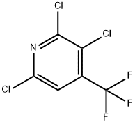 2,3,6-三氯-4-三氟甲基吡啶 结构式