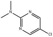 5-氯-N,N-二甲基嘧啶-2-胺 结构式