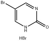 5-溴-1,2-二氢嘧啶-2-酮氢溴酸盐 结构式