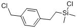 1-(DIMETHYLCHLOROSILYL)-2-(P M-CHLOROMETHYLPHENYL)ETHANE 结构式