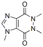 5,6-Dihydro-1,5,6-trimethyl-1H-imidazo[4,5-d]pyridazine-4,7-dione 结构式