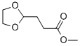 3-[1,3]DIOXOLAN-2-YL-PROPIONIC ACID METHYL ESTER 结构式