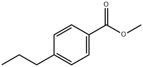 4-正丙基苯甲酸甲酯 结构式