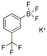 POTASSIUM 3-(TRIFLUOROMETHYL)PHENYLTRIFLUOROBORATE 结构式
