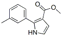 1H-Pyrrole-3-carboxylicacid,2-(3-methylphenyl)-,methylester(9CI) 结构式