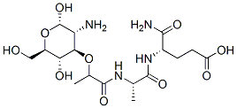 muramoyl-alanylisoglutamine 结构式