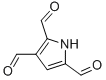 1H-Pyrrole-2,3,5-tricarboxaldehyde (9CI) 结构式