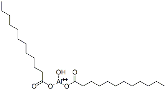 BIS(DODECANOATO-OO)HYDROXYALUMINUM 结构式