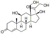 18-hydroxycortisol 结构式