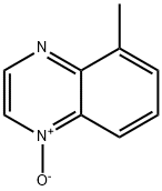 Quinoxaline,  5-methyl-,  1-oxide 结构式