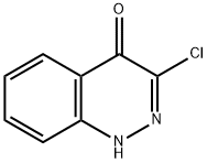 4(1H)-Cinnolinone,  3-chloro- 结构式