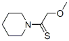 Piperidine,  1-(2-methoxy-1-thioxoethyl)-  (9CI) 结构式