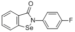 2-(4-FLUOROPHENYL)BENZO[D][1,2]SELENAZOL-3(2H)-ONE 结构式