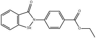 ethyl 4-(7-oxo-9-selena-8-azabicyclo[4.3.0]nona-1,3,5-trien-8-yl)benzo ate 结构式