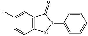 1,2-Benzisoselenazol-3(2H)-one, 5-chloro-2-phenyl- 结构式