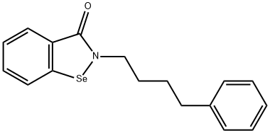 2-(4-苯基丁基)-1,2-苯并硒唑-3-酮 结构式