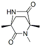2,5-Diazabicyclo[2.2.2]octane-3,6-dione,1,2,4-trimethyl-,(1R,4R)-(9CI) 结构式
