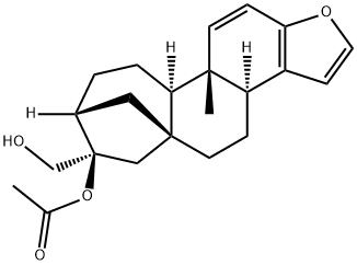 化合物 KAHWEOL ACETATE 结构式