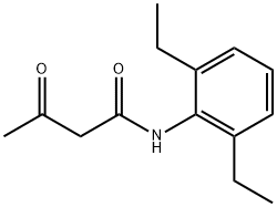 N-(2,6-diethylphenyl)-3-oxobutyramide 结构式