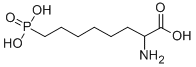 DL-2-AMINO-8-PHOSPHONOOCTANOIC ACID 结构式