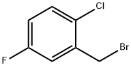 2-氯-5-氟溴苄 结构式