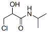 Propanamide,  3-chloro-2-hydroxy-N-(1-methylethyl)- 结构式