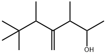 3,5,6,6-四甲基-4-亚甲基-2-庚醇 结构式