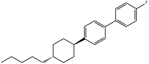 4-FLUORO-4'-(4-N-PENTYLCYCLOHEXYL)BIPHENYL 结构式