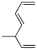 (E)-5-Methyl-1,3,6-heptatriene 结构式