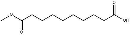 癸二酸单甲酯 结构式