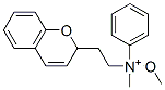 2H-chromen-2-yl-ethyl-methyl-phenylmethoxy-azanium 结构式