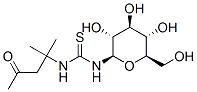 1-(2-methyl-4-oxo-pentan-2-yl)-3-[(2R,3R,4S,5S,6R)-3,4,5-trihydroxy-6- (hydroxymethyl)oxan-2-yl]thiourea 结构式