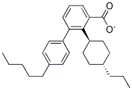 丙基环己基苯甲酸对戊基苯酚酯 结构式