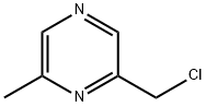2-氯甲基-6-甲基吡嗪 结构式