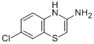 3-Amino-7-chloro-[1,4] benzothiazine 结构式