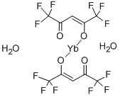镱(III)六氟水合物 结构式