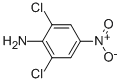 2,6-二氯-4-硝基苯胺 结构式