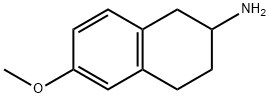 6-甲氧基-1,2,3,4-四氢萘-2-胺 结构式