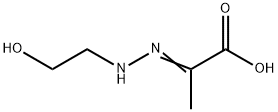 Propanoic acid, 2-[(2-hydroxyethyl)hydrazono]- (9CI) 结构式