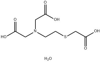 N,N,S-三(羧甲基)半胱胺 结构式