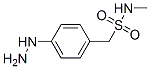 4-HYDRAZINO-N-METHYLBENZENEMETHANESULFONAMIDE 结构式