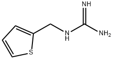 1-(噻吩-2-基甲基)胍 结构式