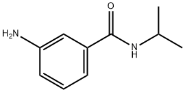 3-氨基-N-(异丙基)苯甲酰胺 结构式